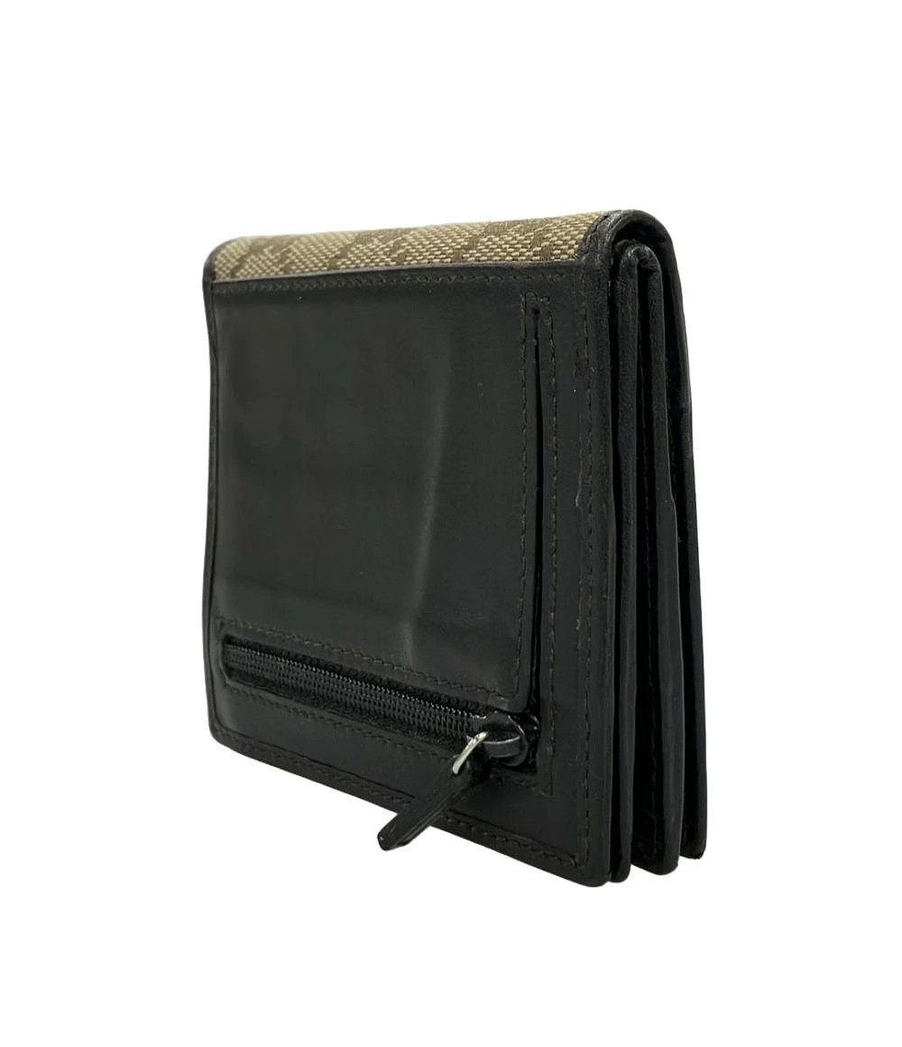Gucci Bi Wallet Canvas fold GG